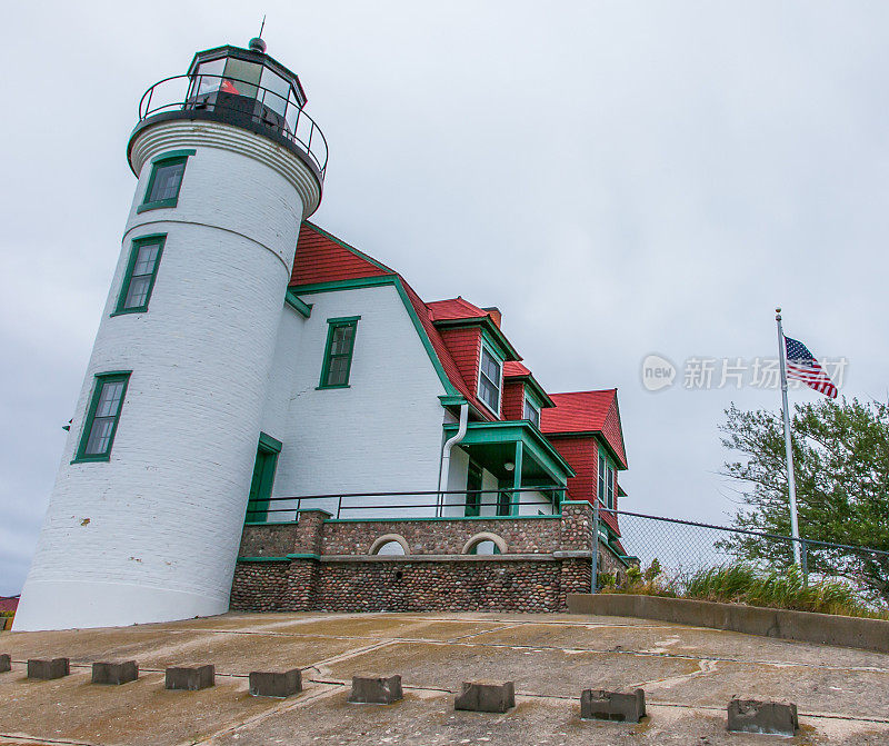 密歇根- Point Betsie Lighthouse - Sleeping Bear Dunes National Lakeshore